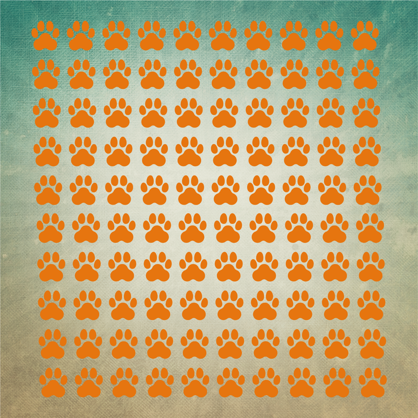PET PAW PRINTS Vinyl Decal x 100 Stickers Glasses Craft Projects Chart
