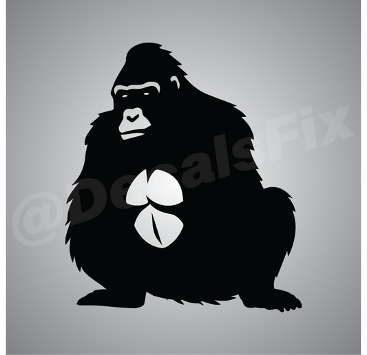 SILVER BACK VINYL DECAL STICKER CAR VAN  WINDOW LAPTOP -293