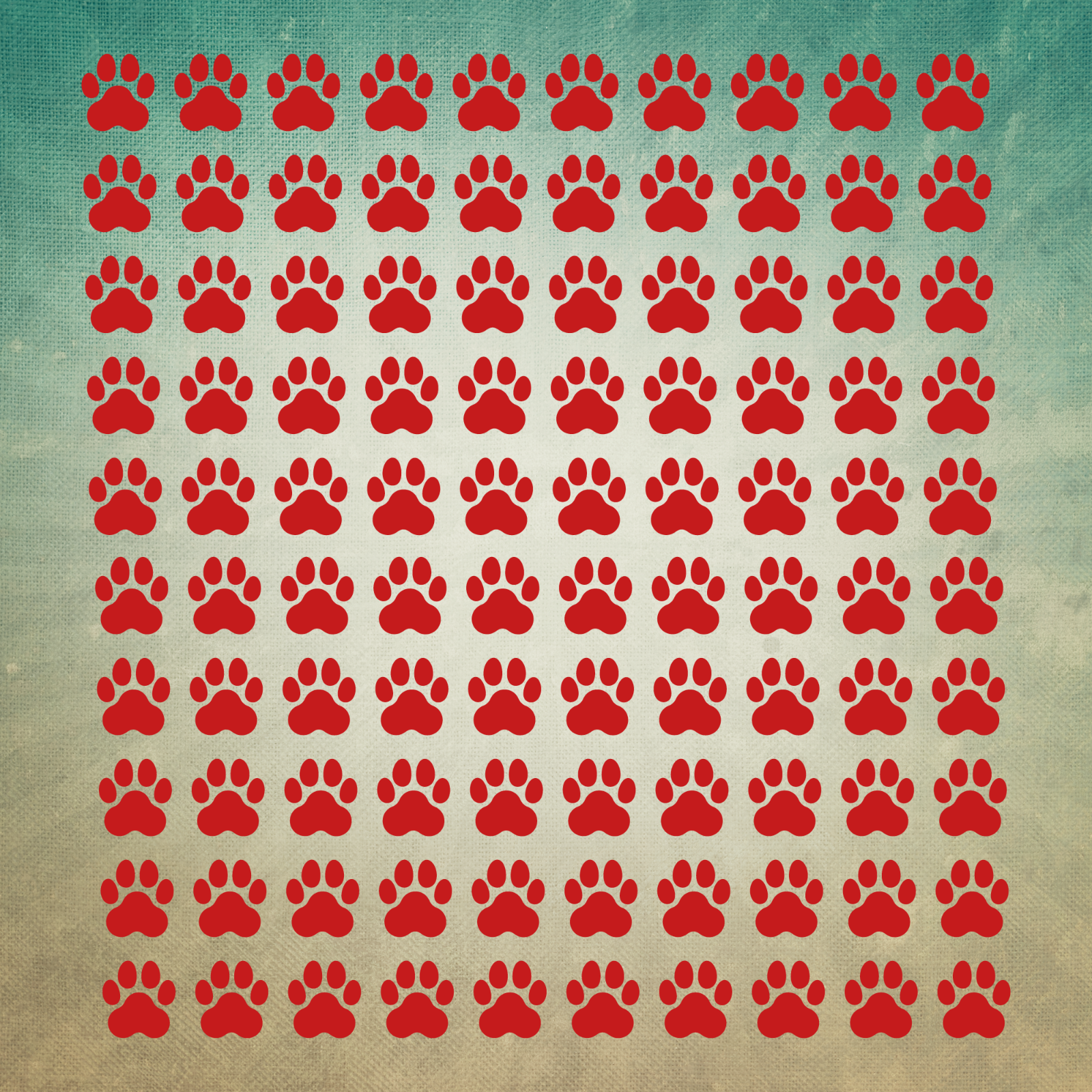 PET PAW PRINTS Vinyl Decal x 100 Stickers Glasses Craft Projects Chart