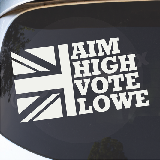 RESTORE BRITAIN  Car Van DECAL  LOWE Great Britain RESTORE uk-295